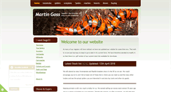 Desktop Screenshot of martingoss.co.uk